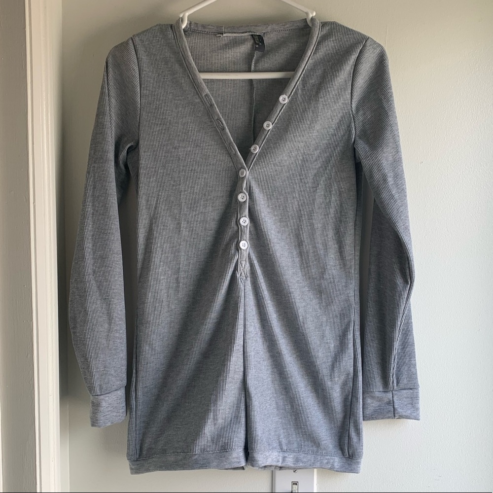 Long sleeve romper